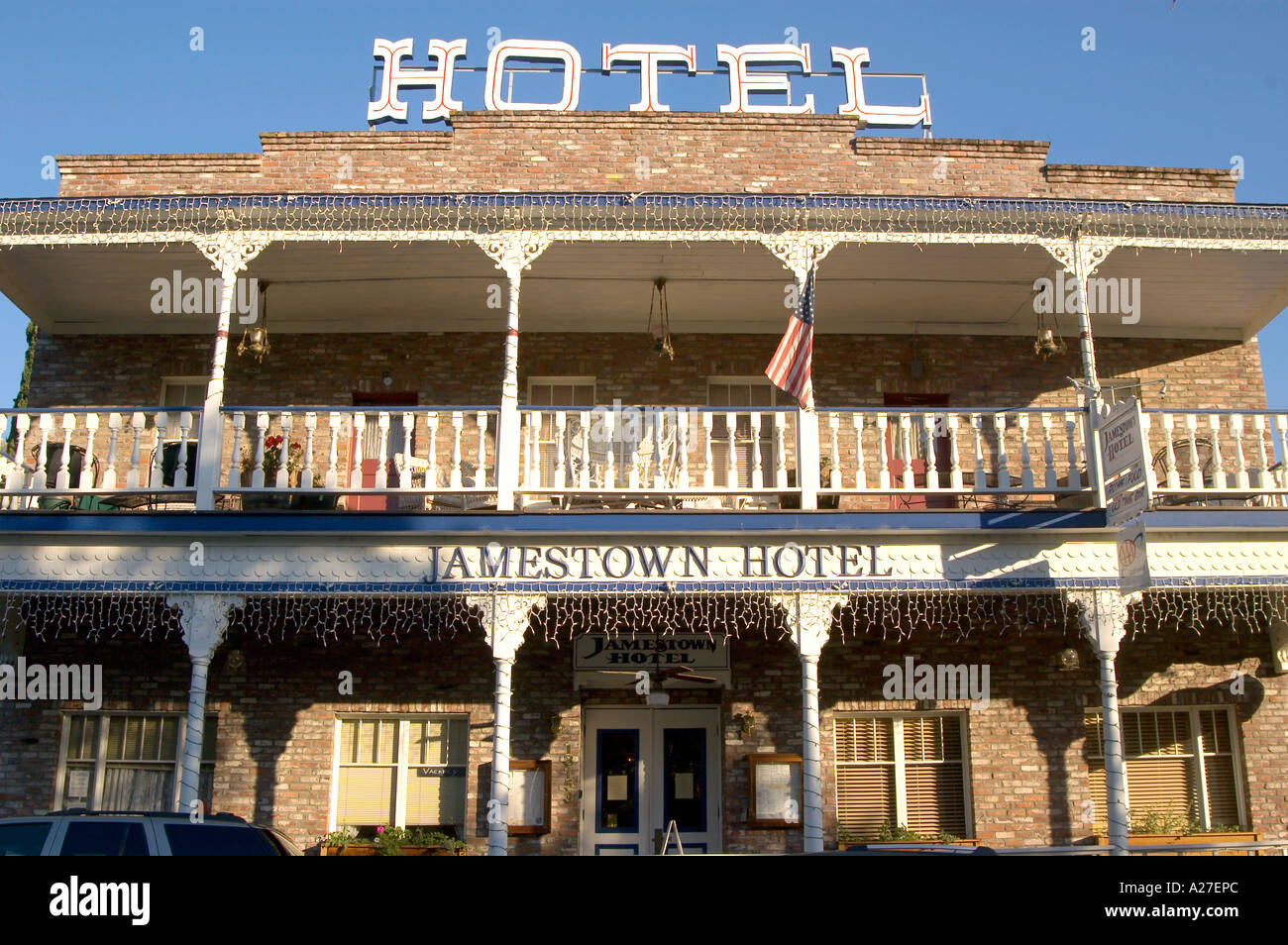 Old Hotel, Jamestown, CA Stock Photo - Alamy