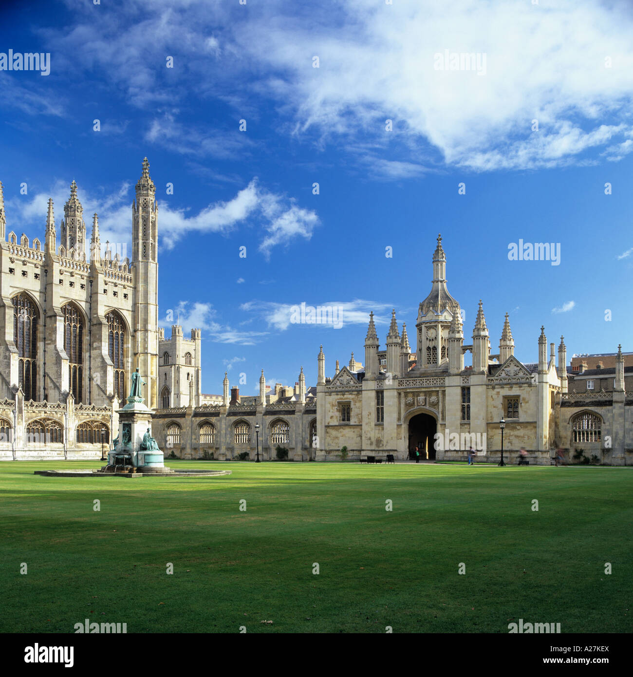 King s College Cambridge The Main Gatehouse And Part Of The Chapel s