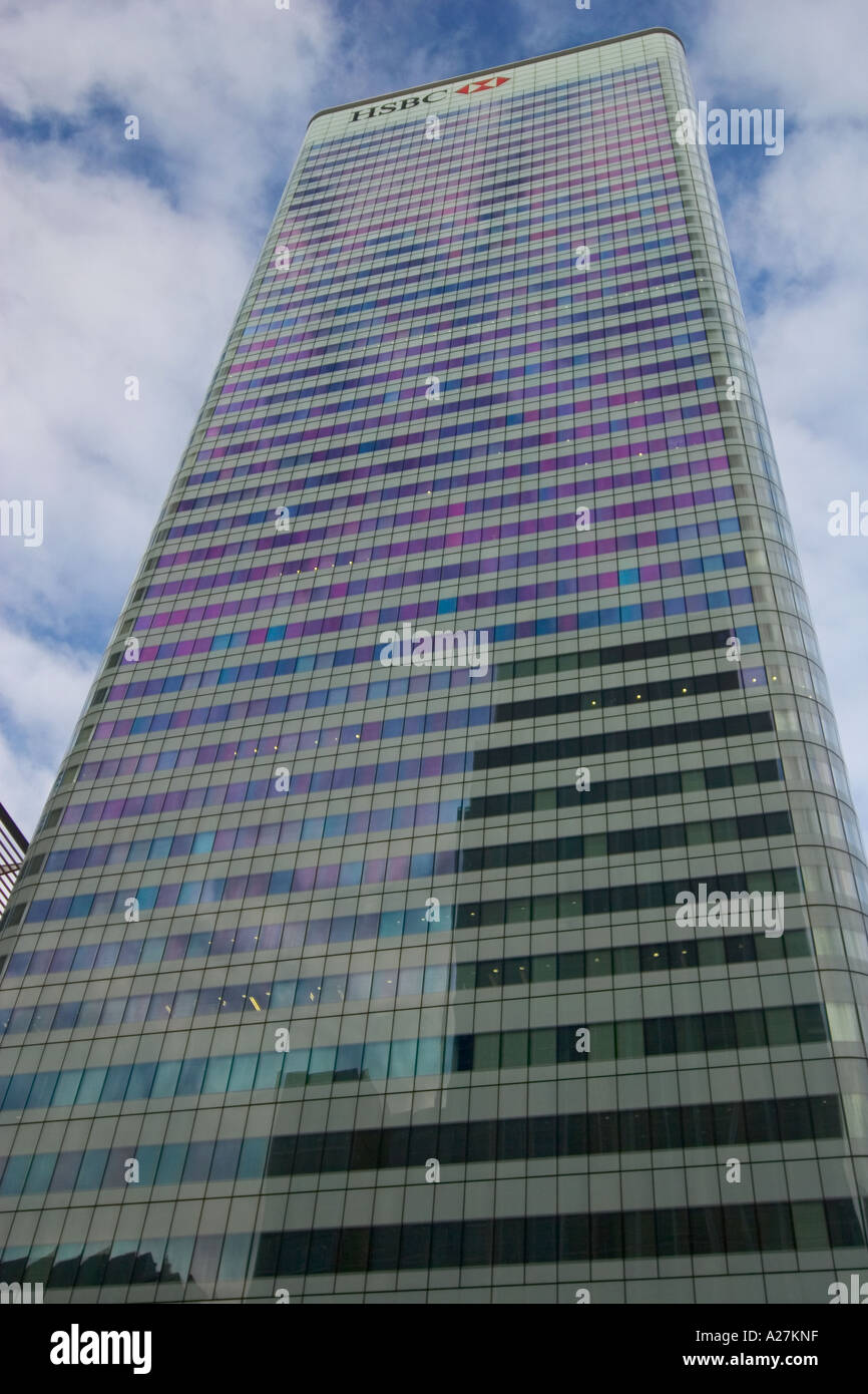 HSBC Headquarters In The Canary Wharf Complex Stock Photo - Alamy