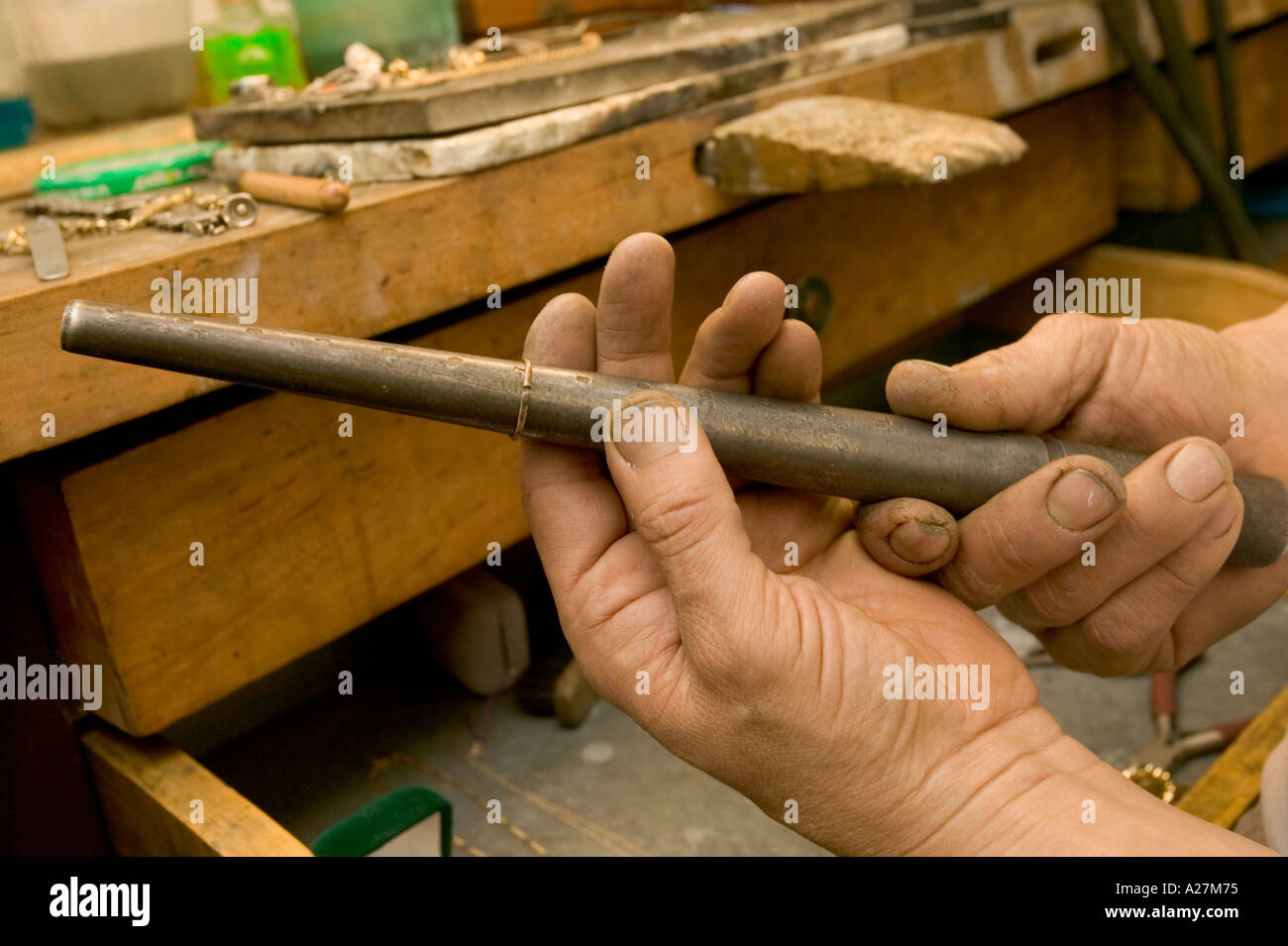 Jewelers bench hires stock photography and images Alamy