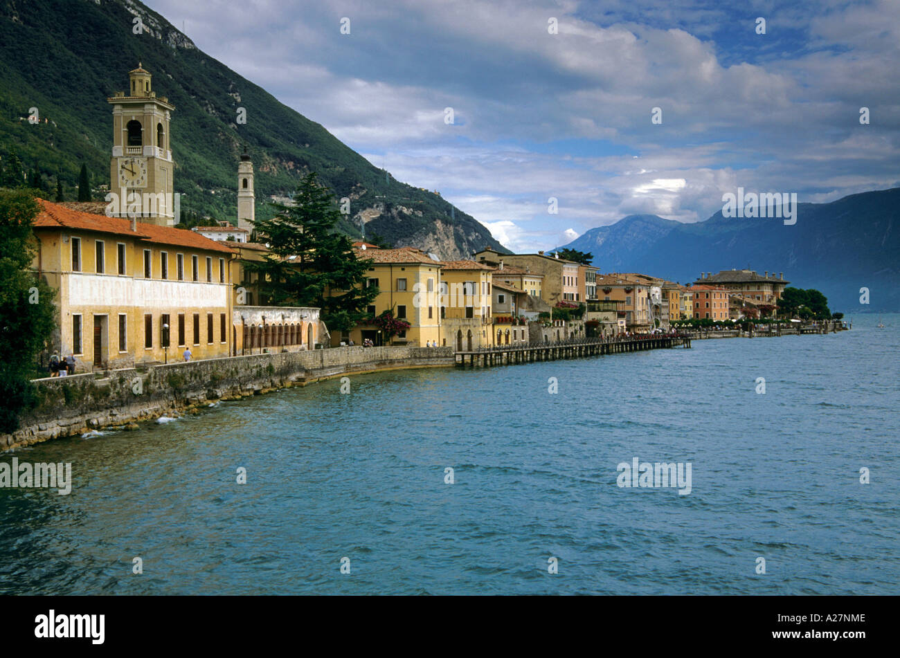 Gargnano, Lake Garda, Italy Stock Photo