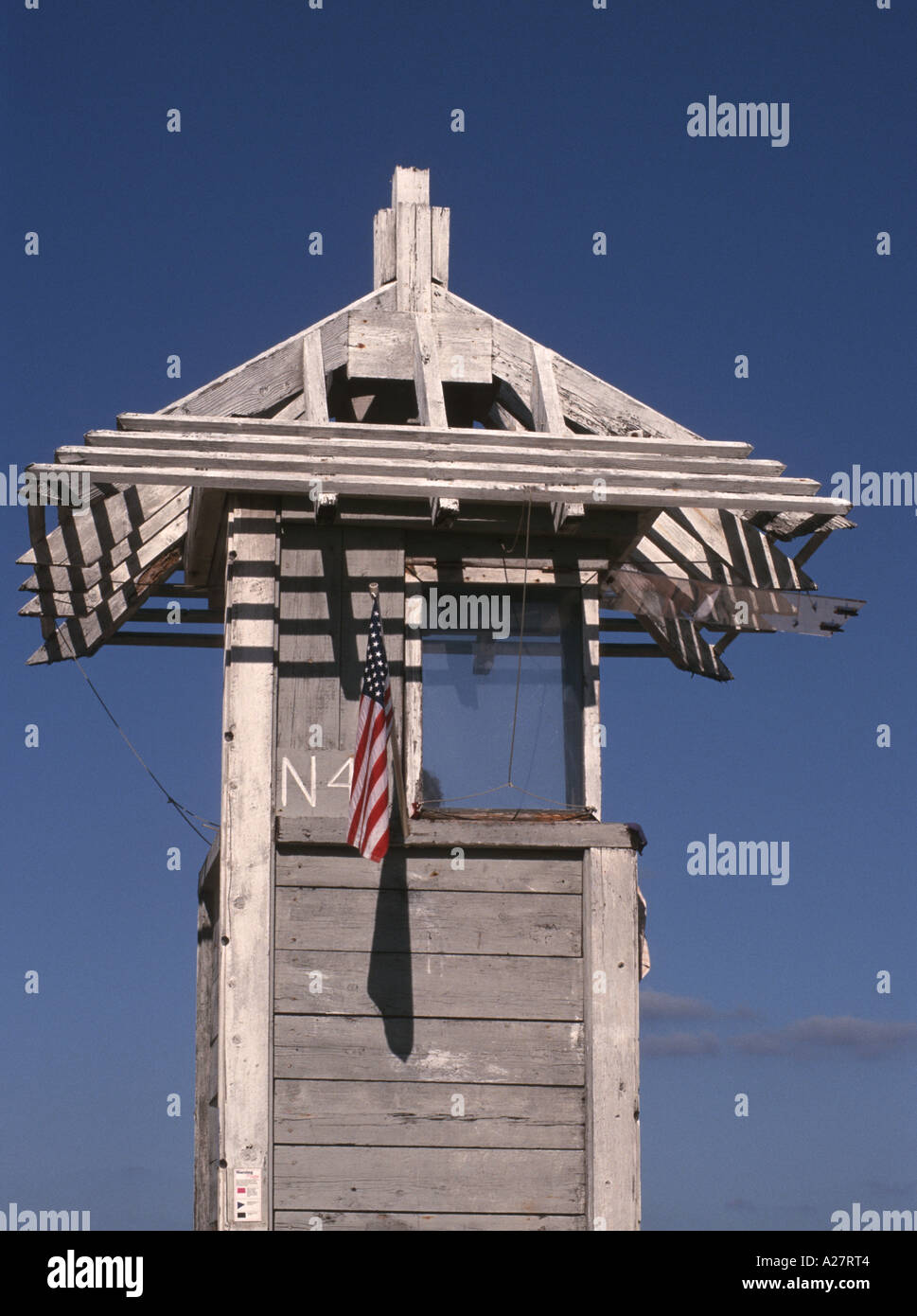 lifeguard tower on the beach of Fort Lauderdale Florida U S A Stock Photo