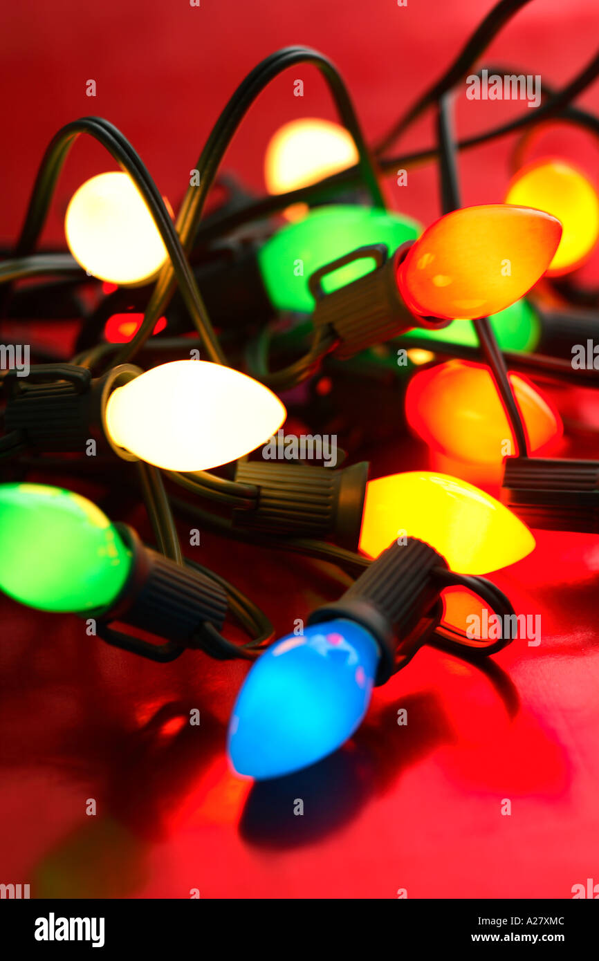 Christmas Lights Stock Photo 