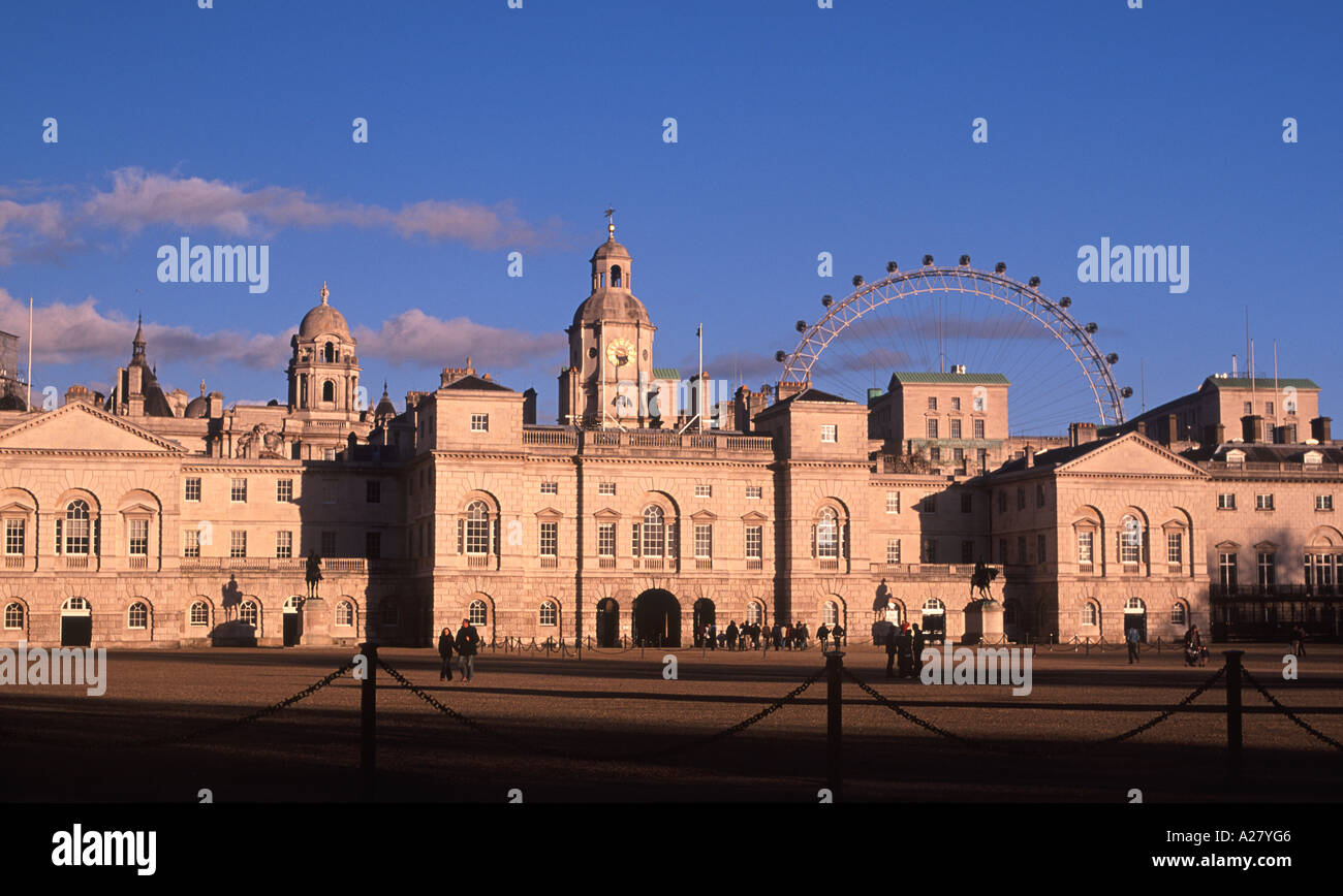 Horse Guards building (175059) and Horse Guards Parade with London Eye