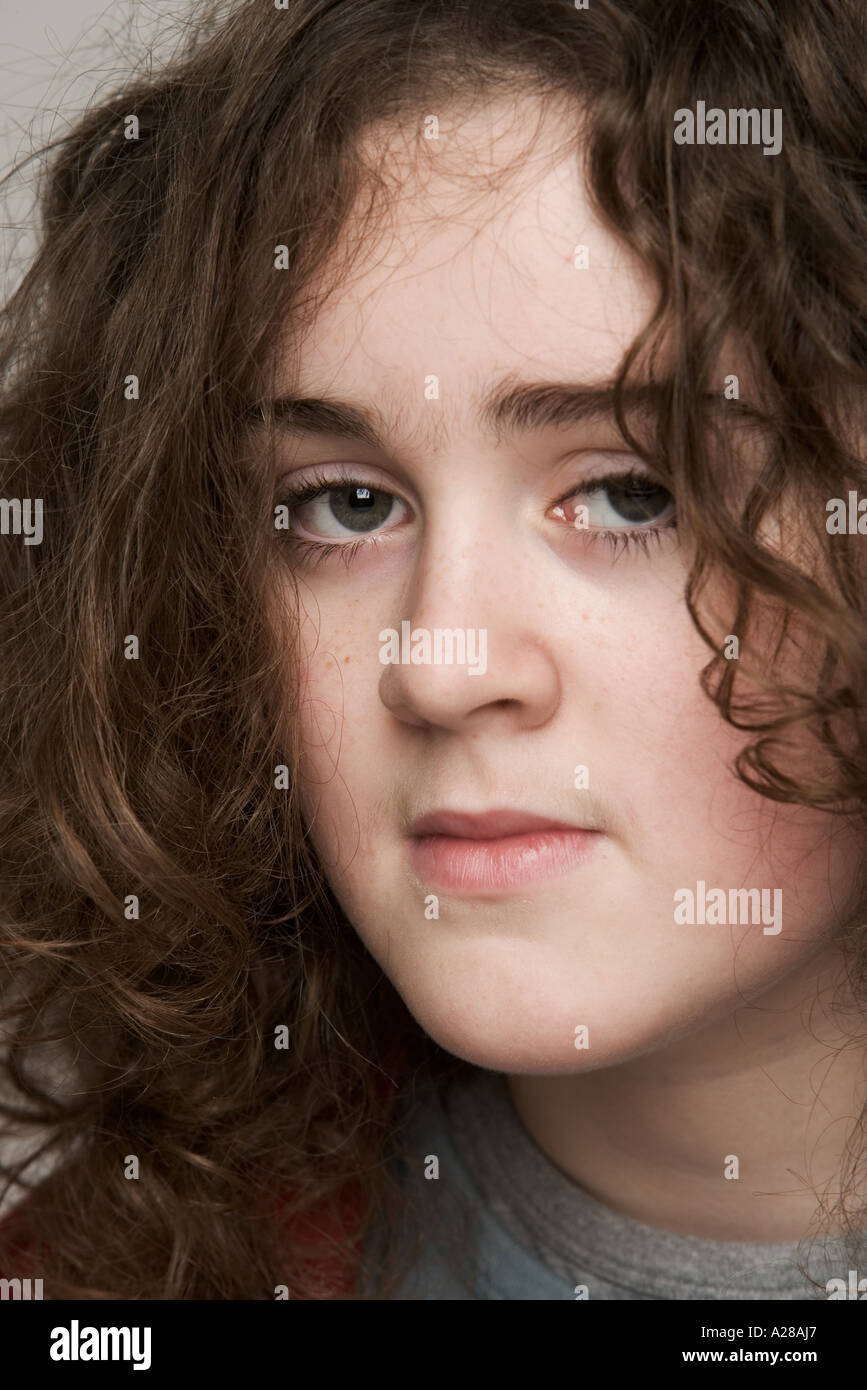 Boy Brown Eyes Curly Hair High Resolution Stock Photography And Images Alamy