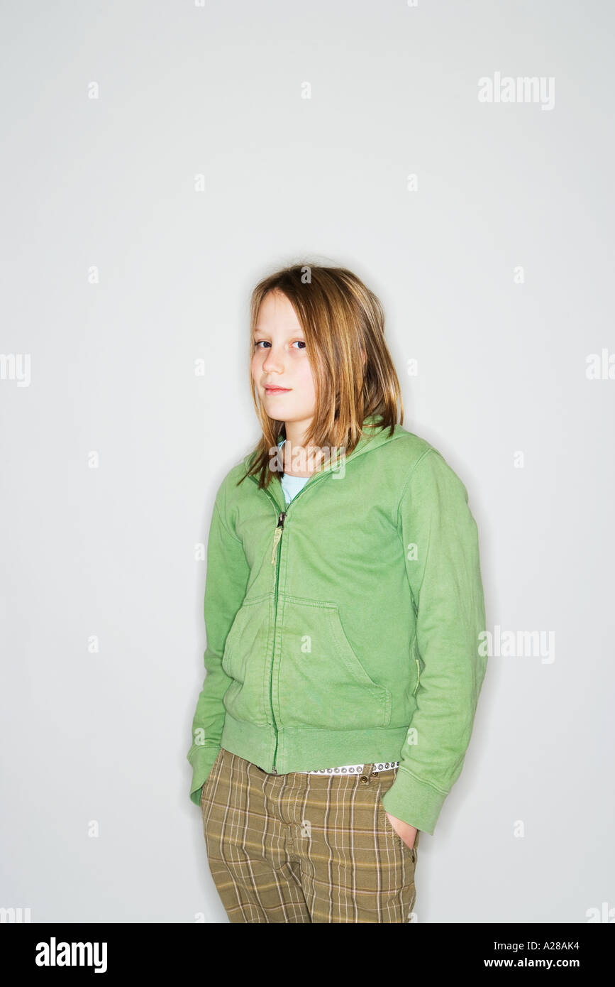 11 year old girl blonde hi-res stock photography and images - Alamy