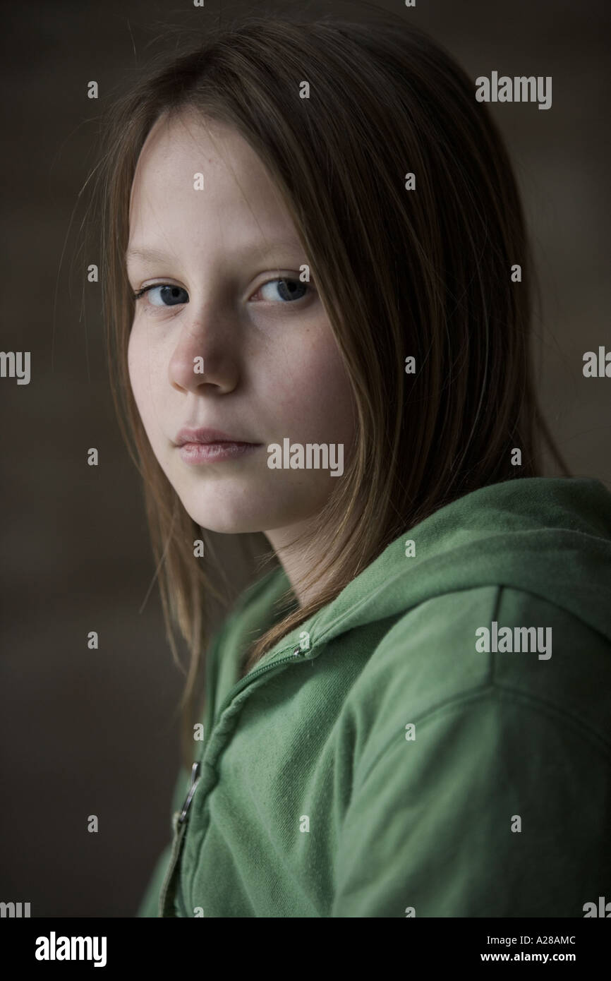 11 year old girl blonde hi-res stock photography and images - Alamy