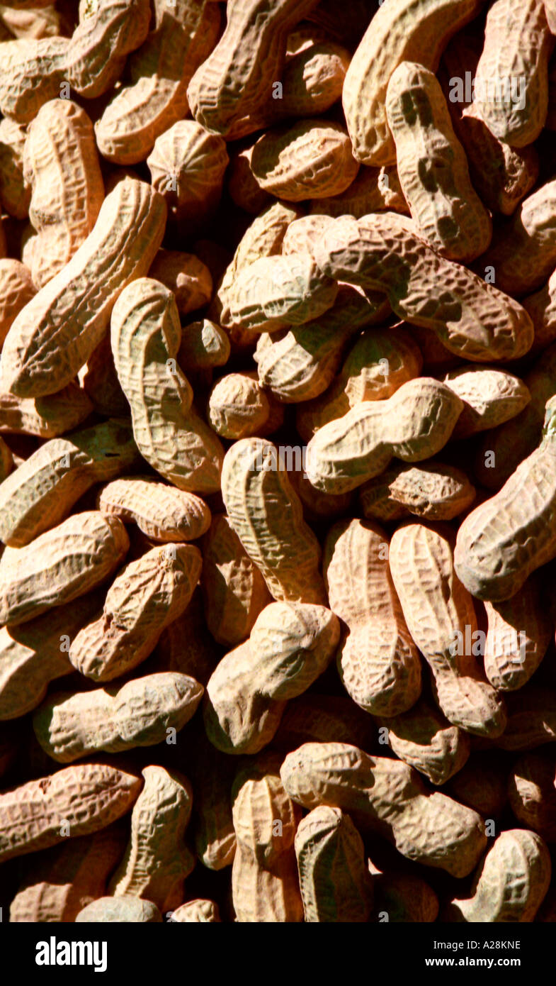 Peanuts, produce in street market Cuzco, Peru Stock Photo Alamy