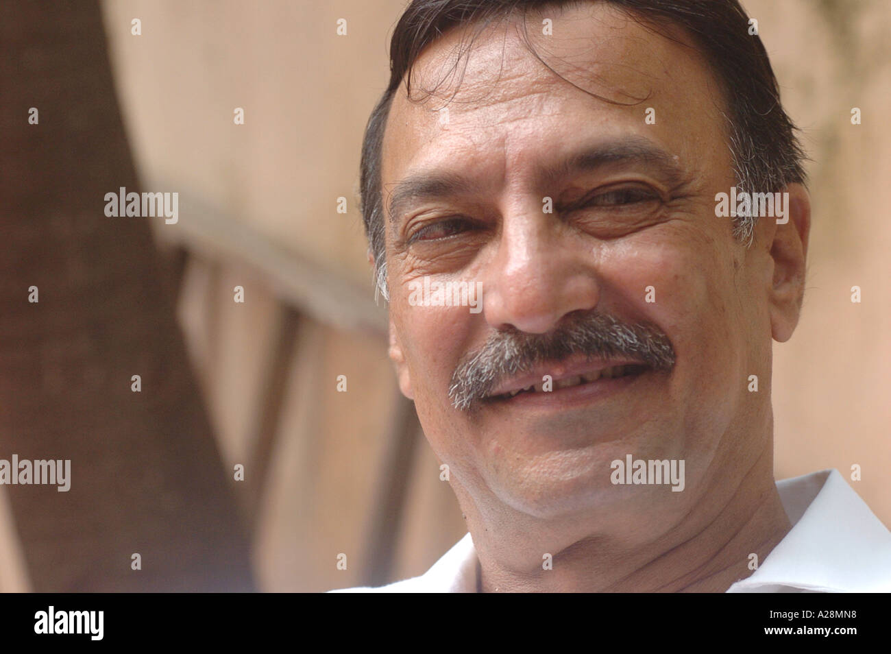 Suresh Oberoi, Indian bollywood character actor and  politician Stock Photo