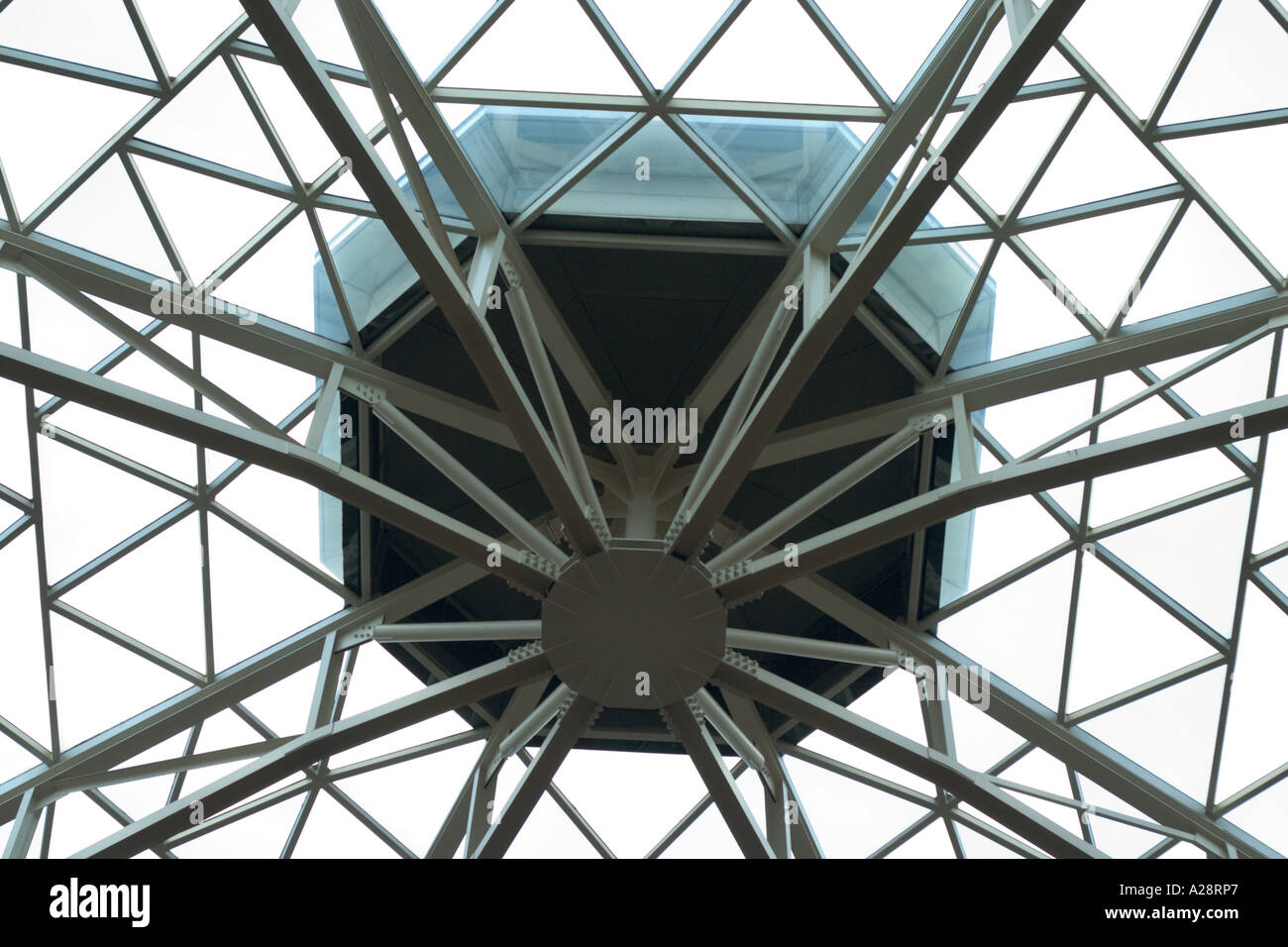 support structure inside building Stock Photo Alamy
