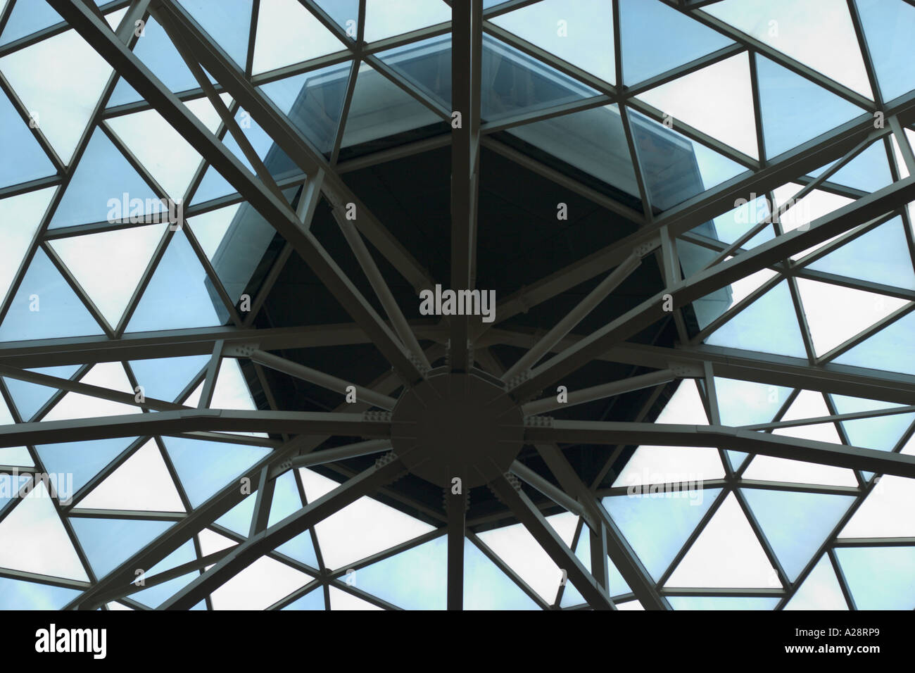 support structure inside building Stock Photo Alamy