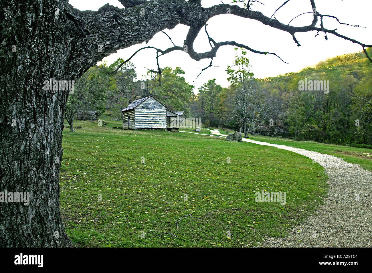 West Virginia Homestead Cabin Stock Photo 3410115 Alamy