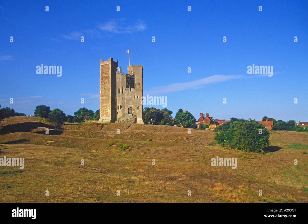 Orford Castle Suffolk England Stock Photo Alamy