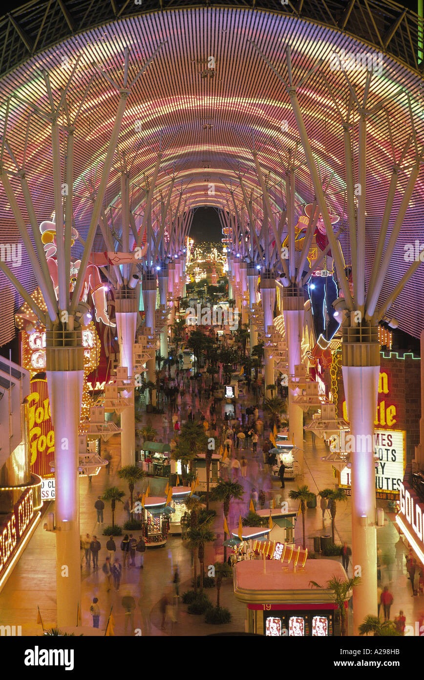 Cl Las Vegas >> Vertical View Of The Fremont Street Gaming Center In Las Cl Las Vegas >> Vertical View Of The Fremont Street Gaming Center In Las