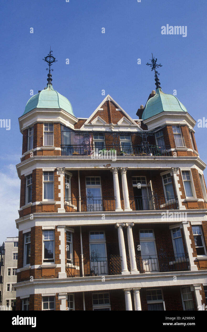 Edwardian mansion block Mayfair London England UK Europe Stock Photo Alamy