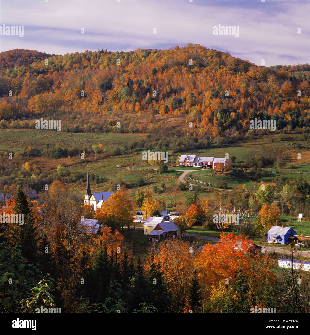 Village east orange vermont usa hi-res stock photography and images - Alamy