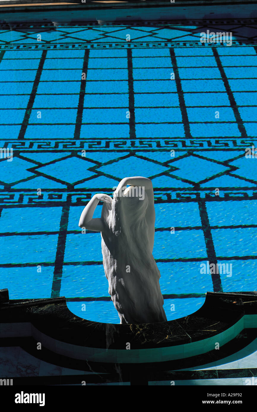 Hearst Castle swimming pool San Simeon California USA S Grandadam Stock Photo