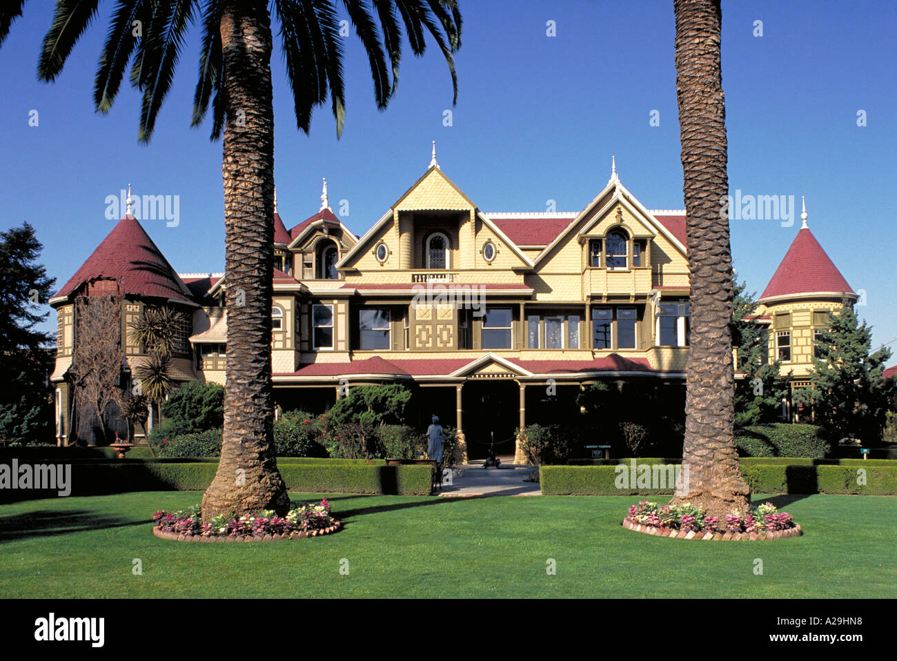 Elk229 1611 California San Jose Winchester Mystery House 1884-1922 Stock Photo