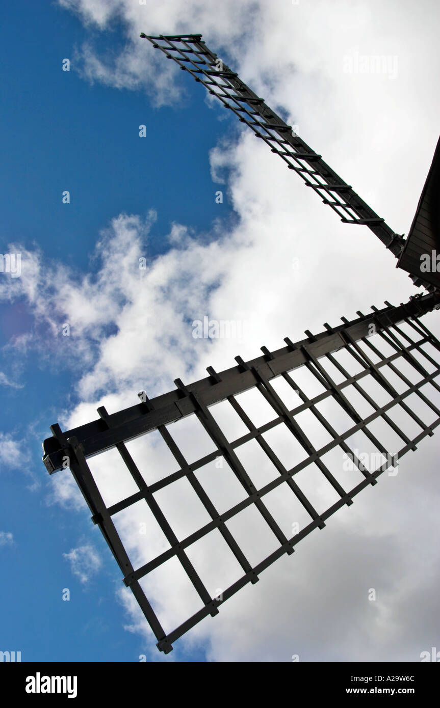 Windmill sail. Lytham, Lancashire, United Kingdom. Stock Photo