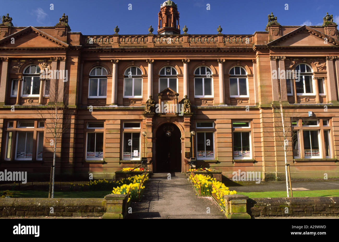 Ewart library Dumfries Stock Photo Alamy