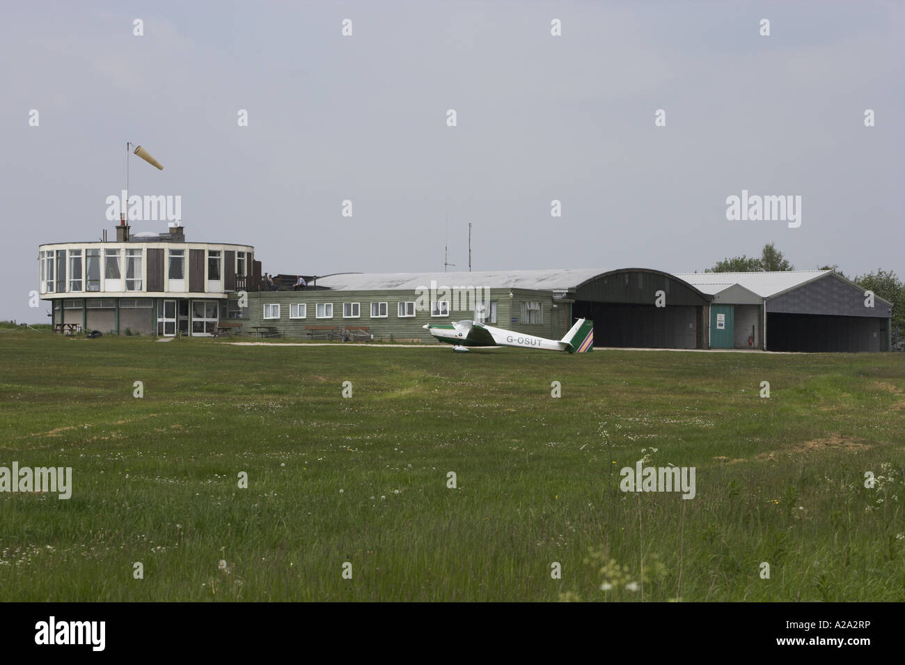 Base of 'The Yorkshire Gliding Club' Sutton Bank, North Yorkshire Stock Photo Alamy