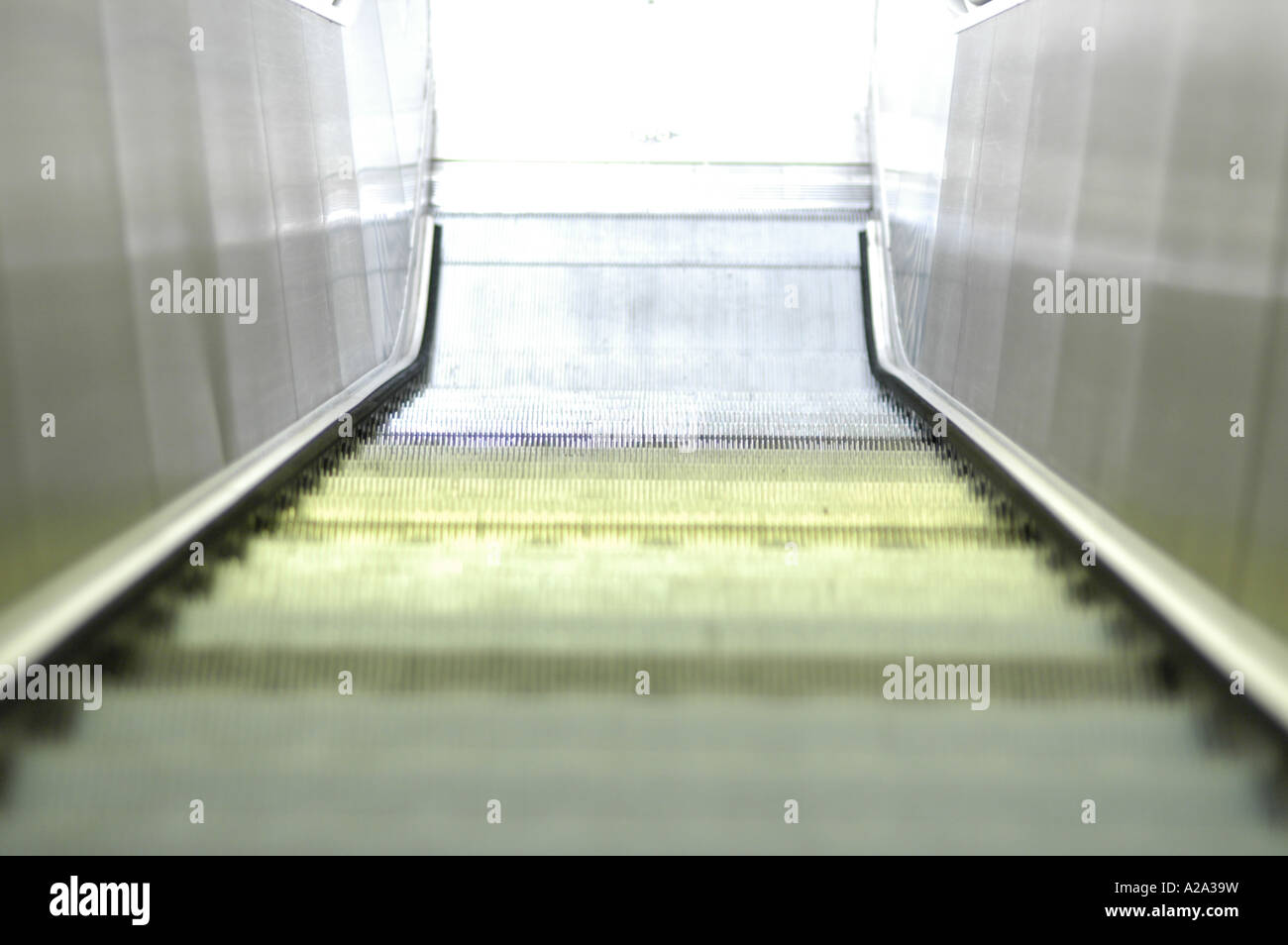 escalator Stock Photo