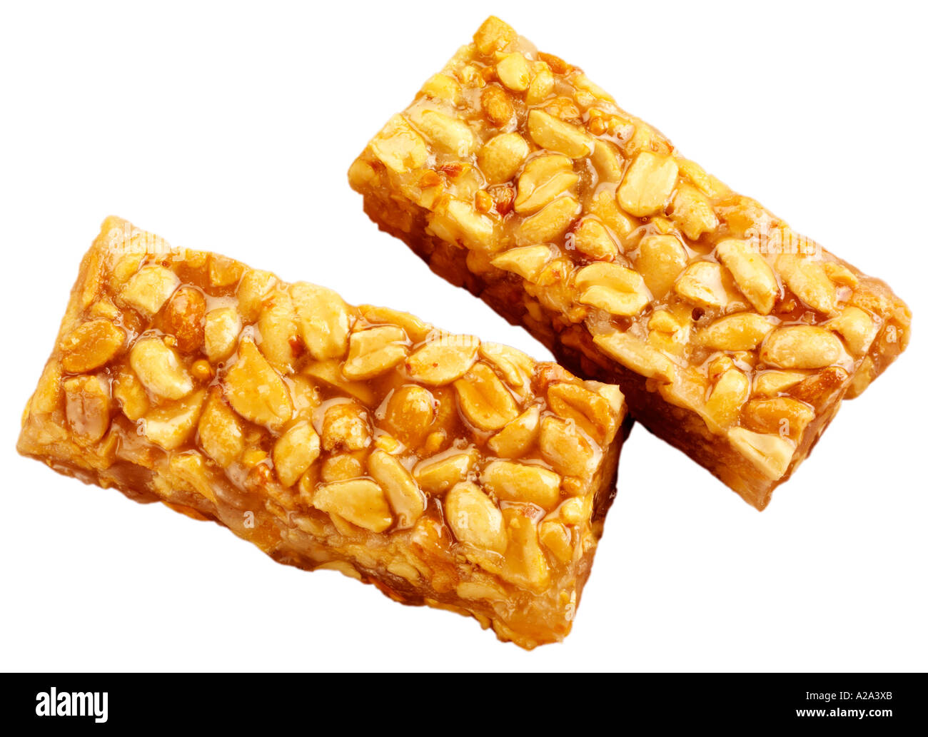 PEANUT BRITTLE BARS CUT OUT Stock Photo Alamy