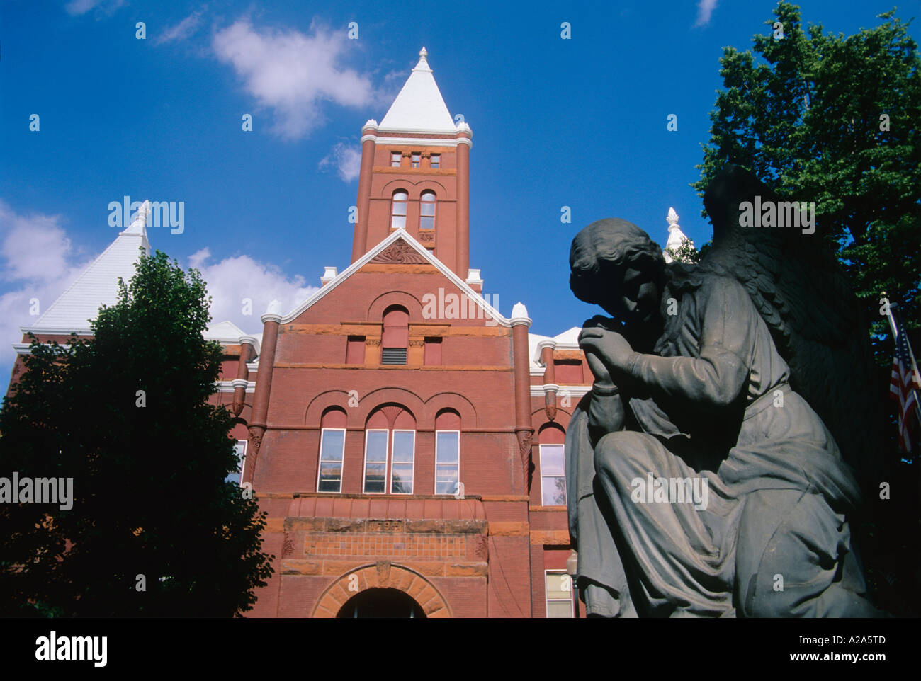 Hamilton County Courthouse In Aurora Nebraska Stock Photo Alamy