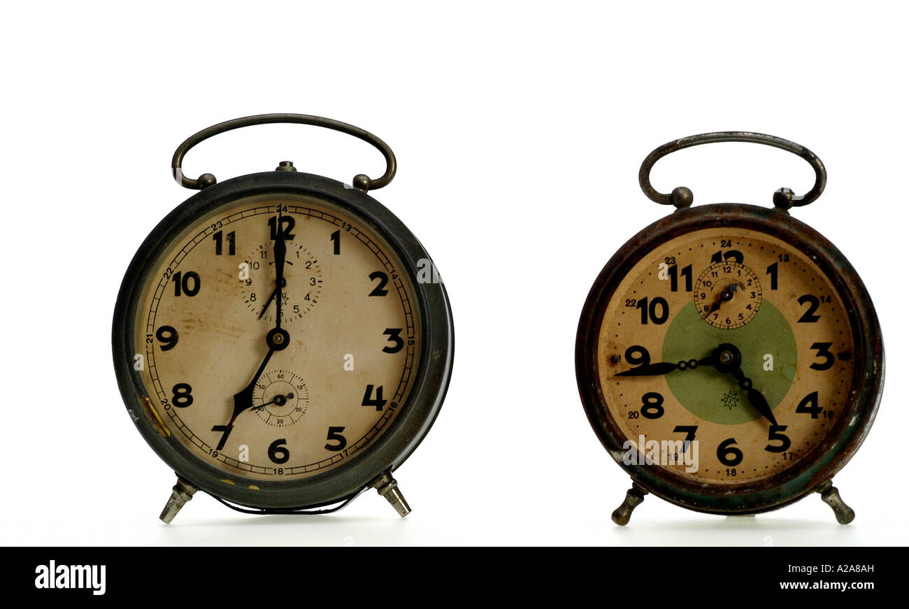 Back Old Alarm Clock