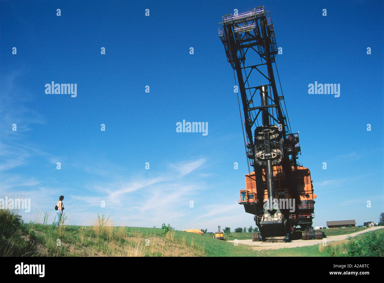 Big Brutus, a giant coal shovel, is now a museum in Southeastern Kansas