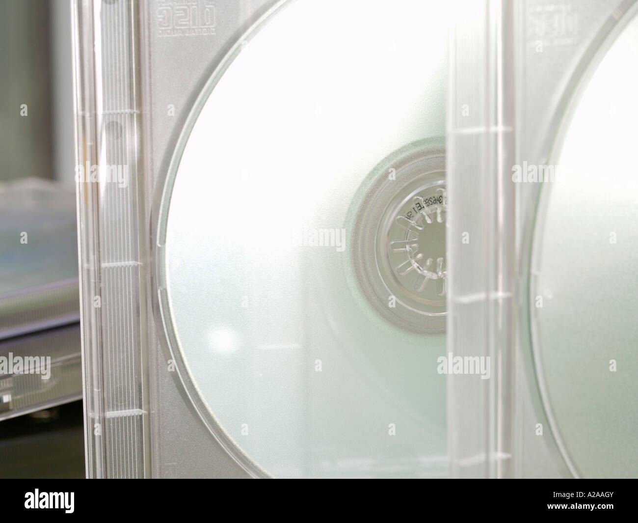 two CD jewel cases CD Stock Photo Alamy