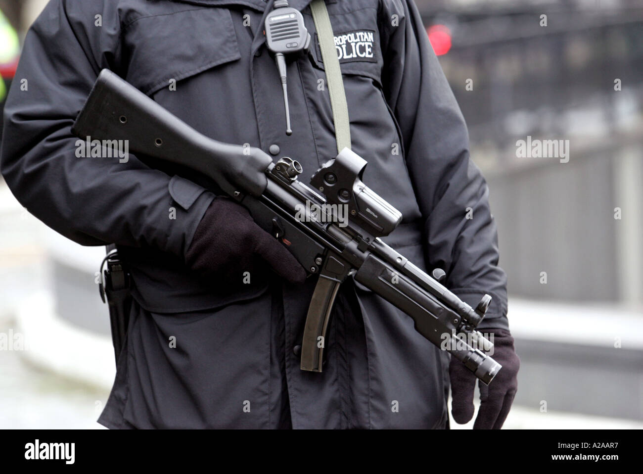 Met police weapons hi-res stock photography and images - Alamy