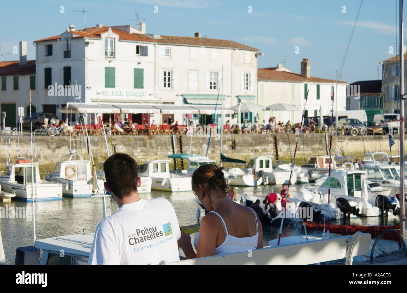Ile de re france stock photo alamy