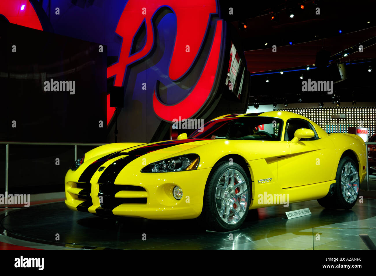 2006 Dodge Viper SRT-10 Coupe at the North American International Auto Show in Detroit Michigan Stock Photo