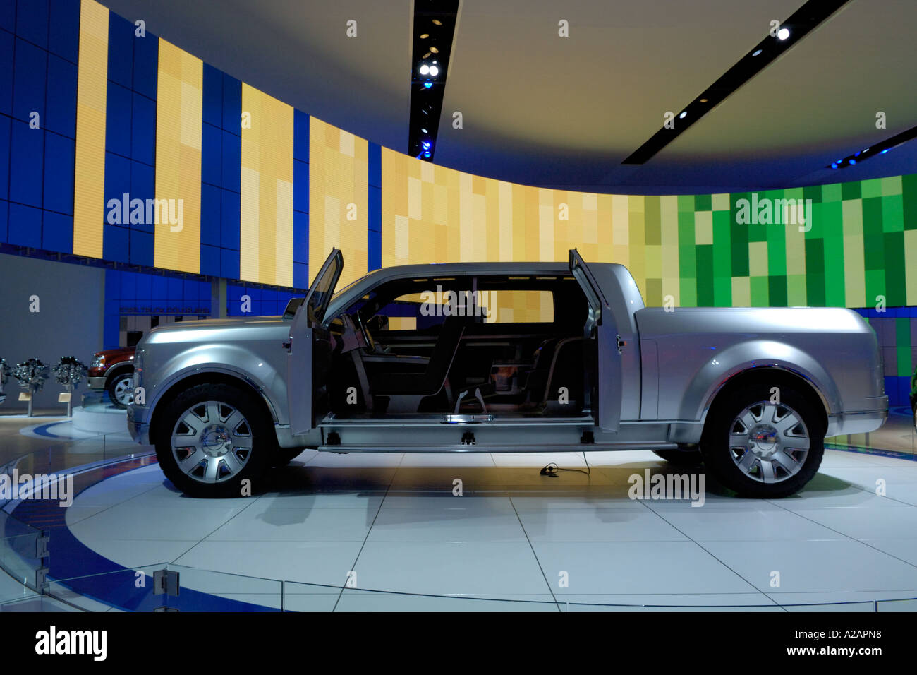Ford F-250 Super Chief concept pickup truck at the 2006 North American International Auto Show Stock Photo