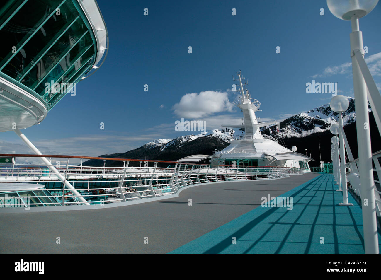 Deck of cruise liner hi-res stock photography and images - Alamy