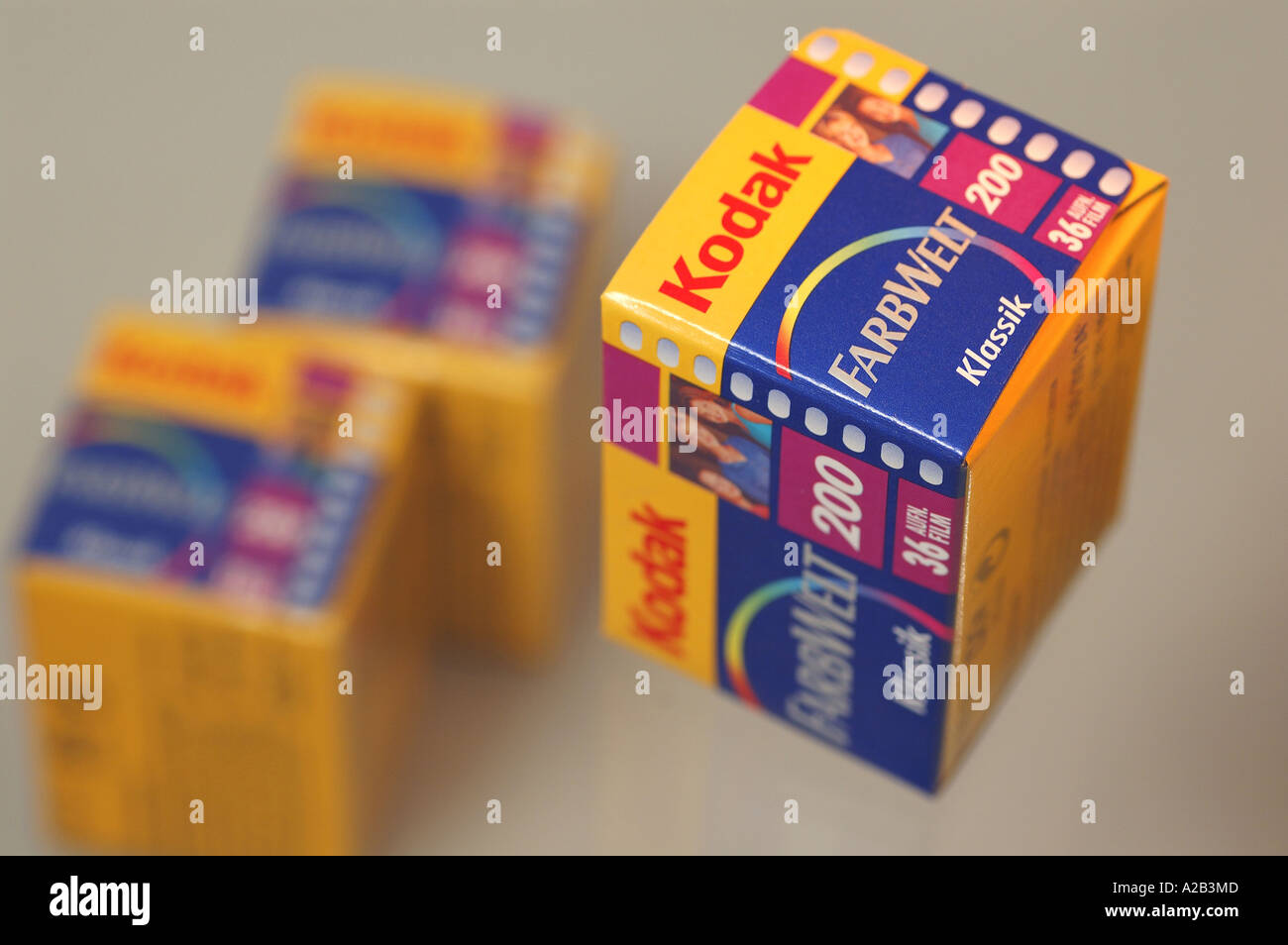 Photo films of Kodak Stock Photo