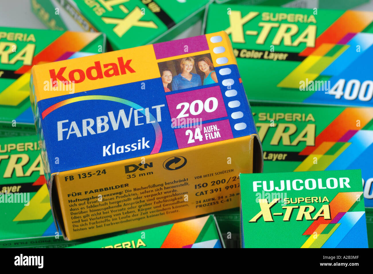 Photo films of Fuji Stock Photo