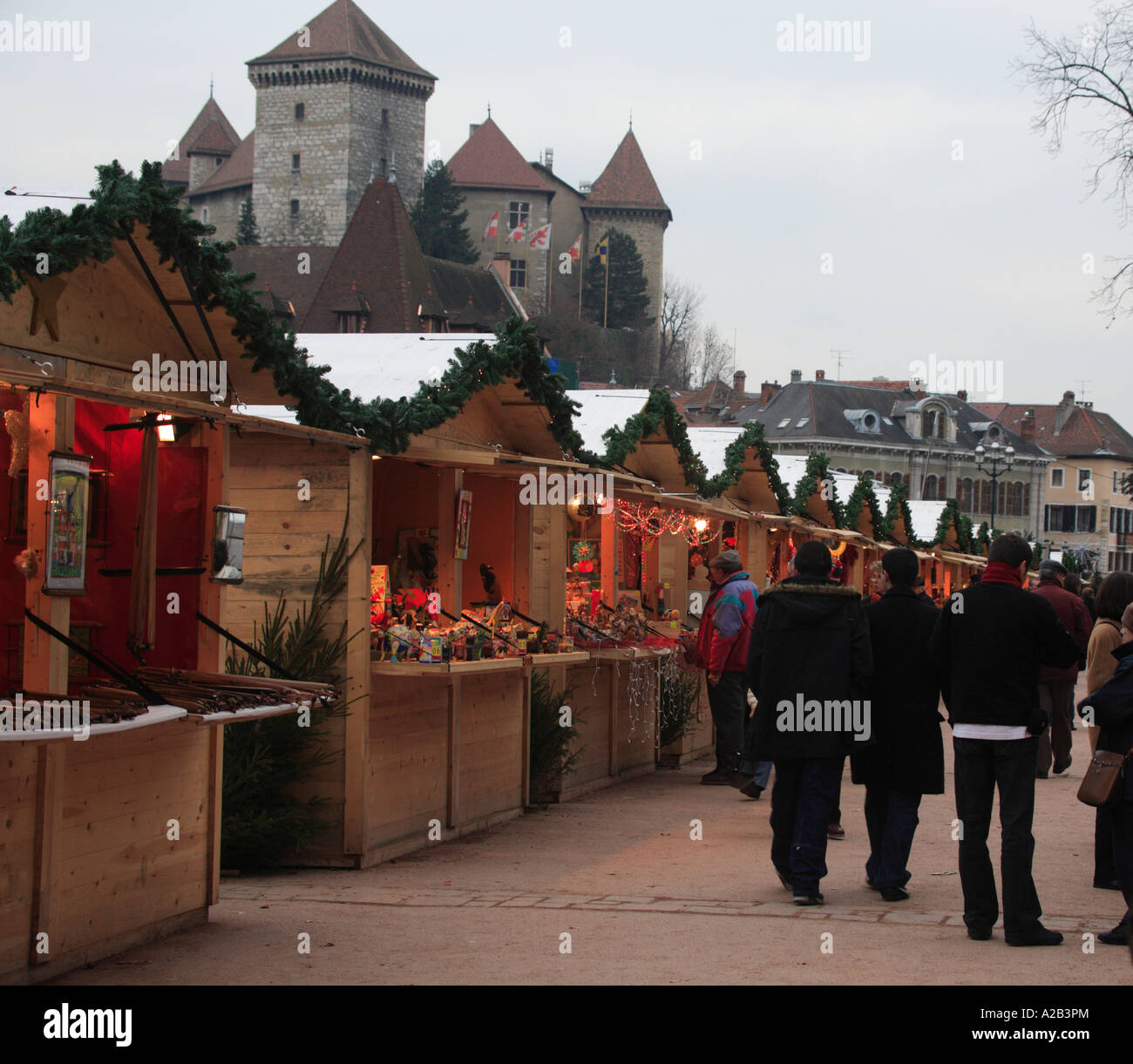 Annecy france christmas market hi-res stock photography and images - Alamy