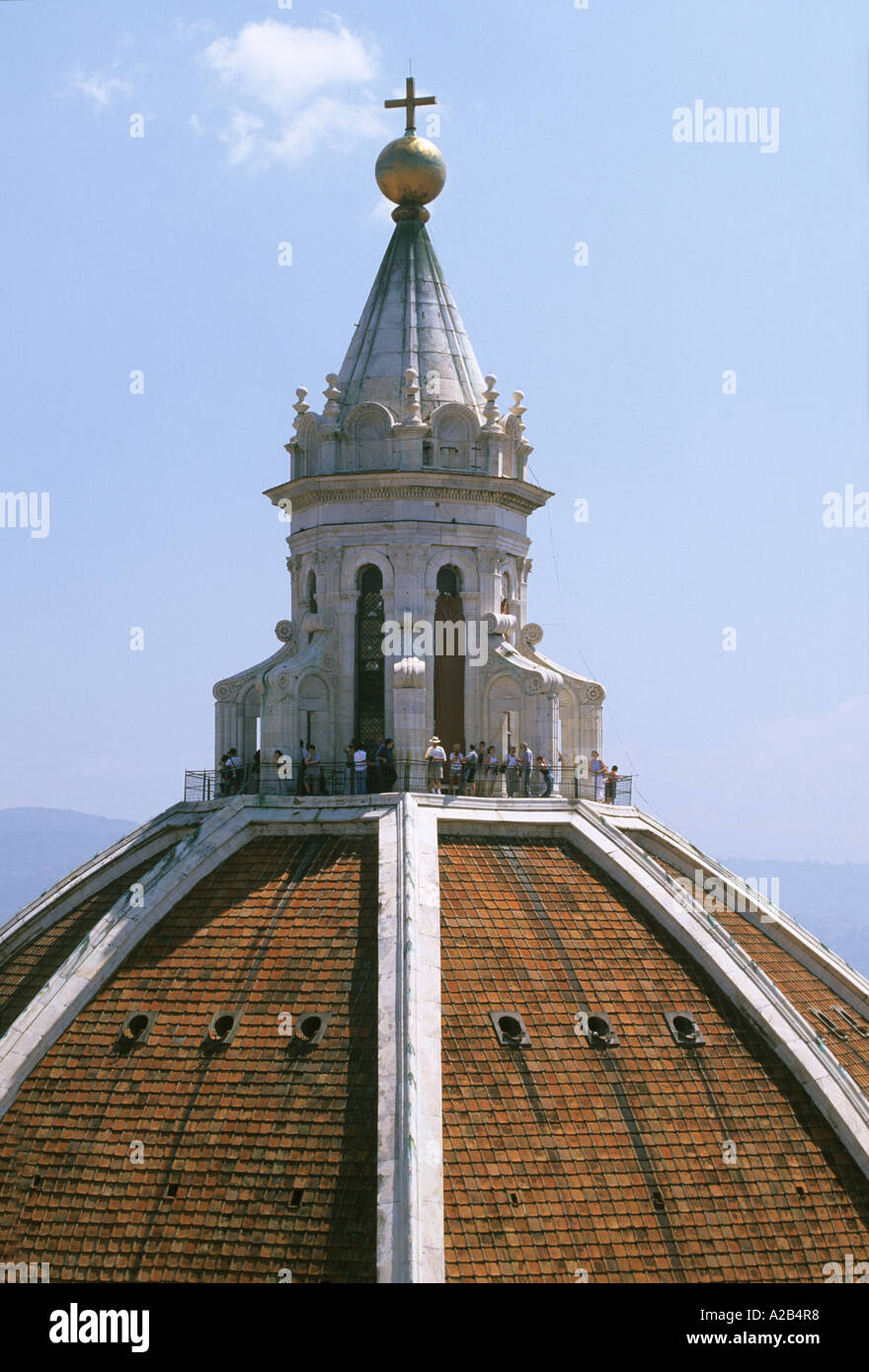 Dome of Santa Maria del Fiore church Florence Tuscany Italy Stock Photo ...