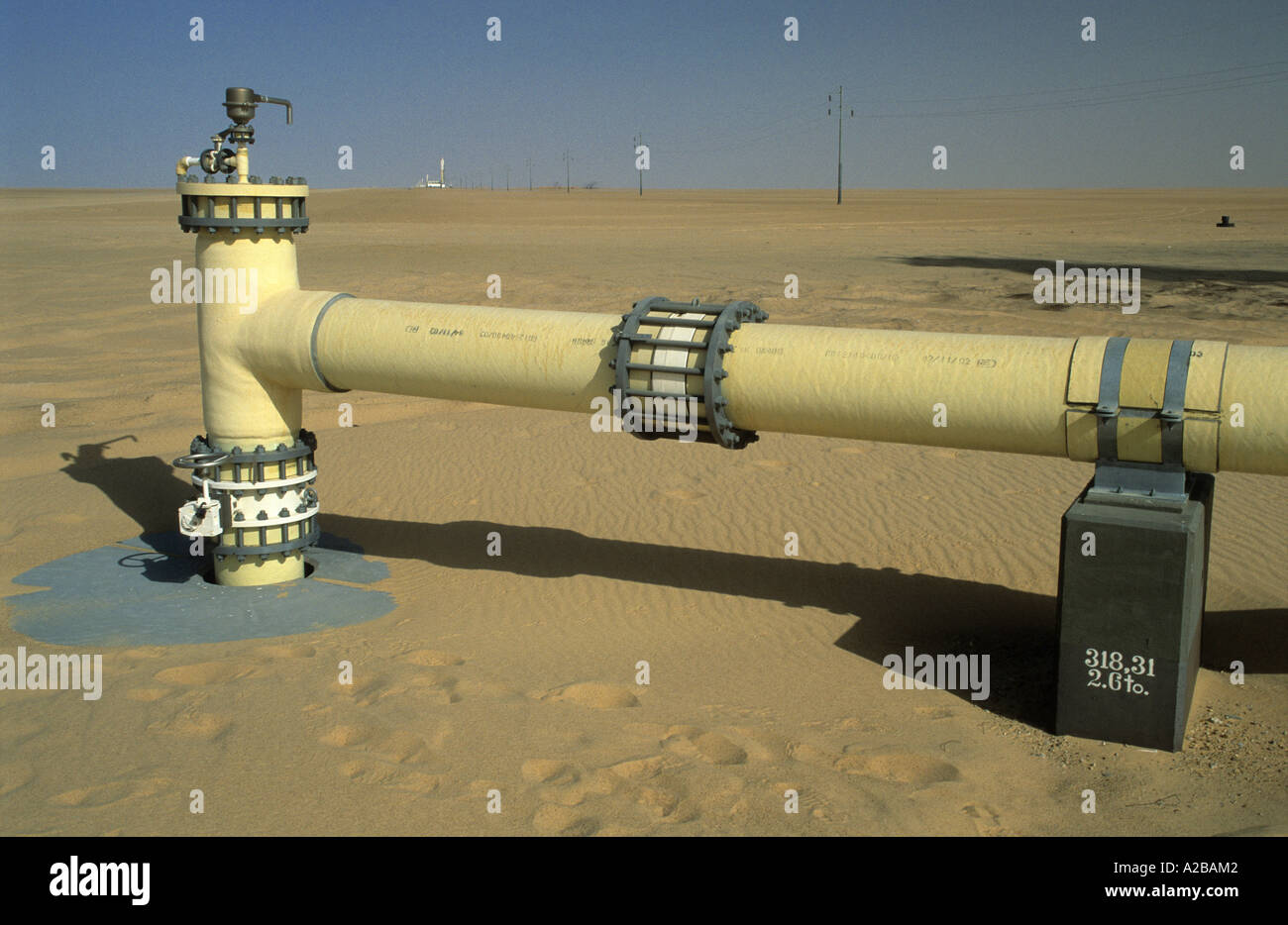 Part of a water treatment plant in the libyan desert, Great Man Made