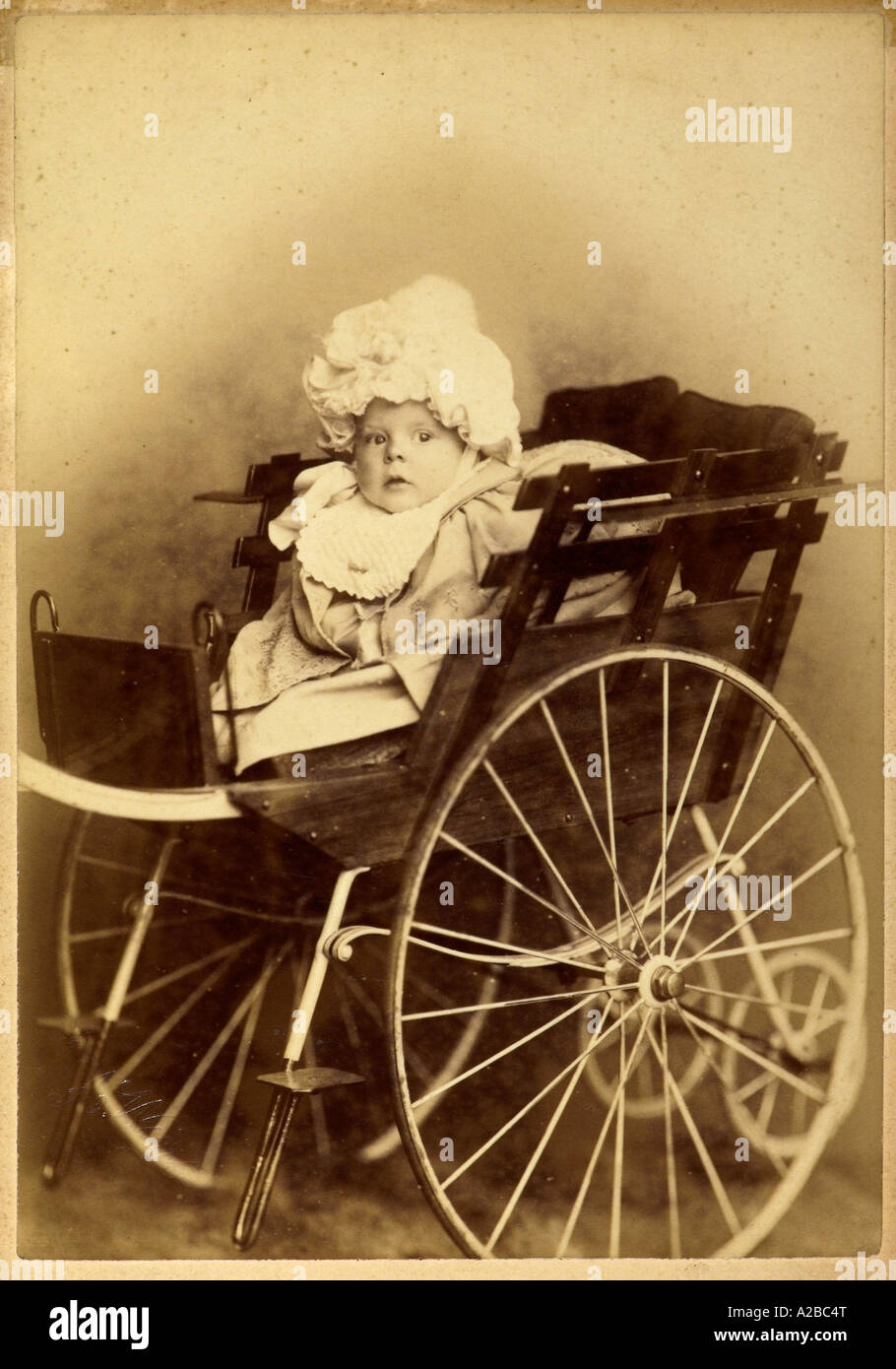 A Victorian Photograph Print Stock Photo