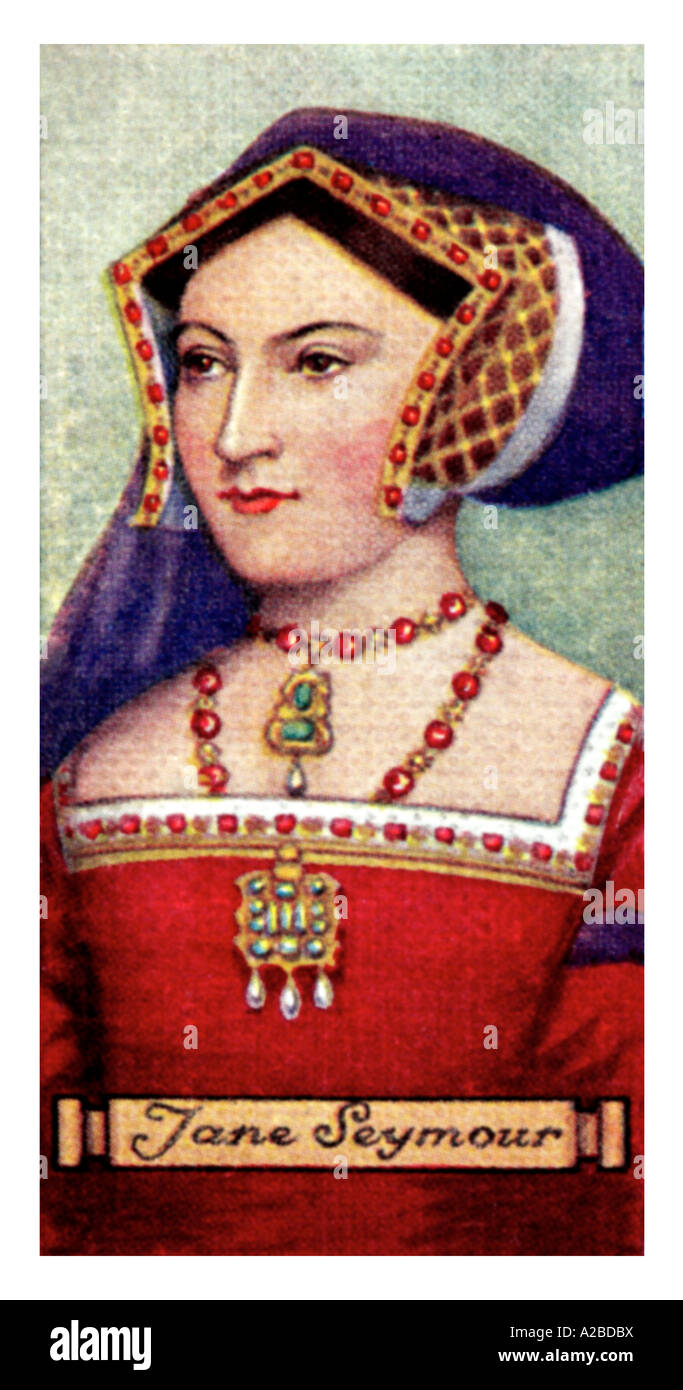 Jane Seymour Queen of House of Tudor EDITORIAL USE ONLY Stock Photo