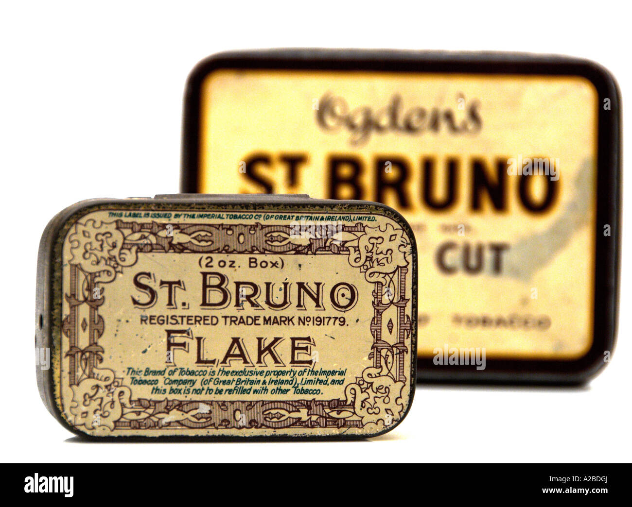 Vintage Tin Box For Editorial Use Only Stock Photo Alamy