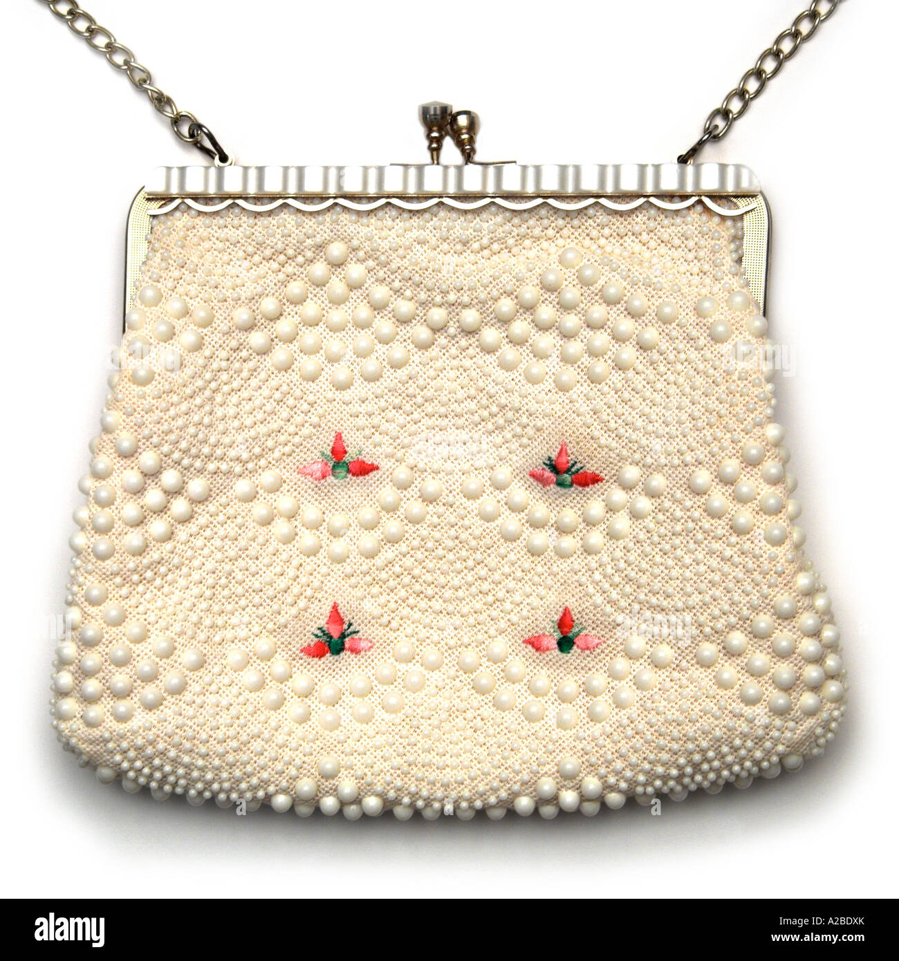A bead handbag Stock Photo