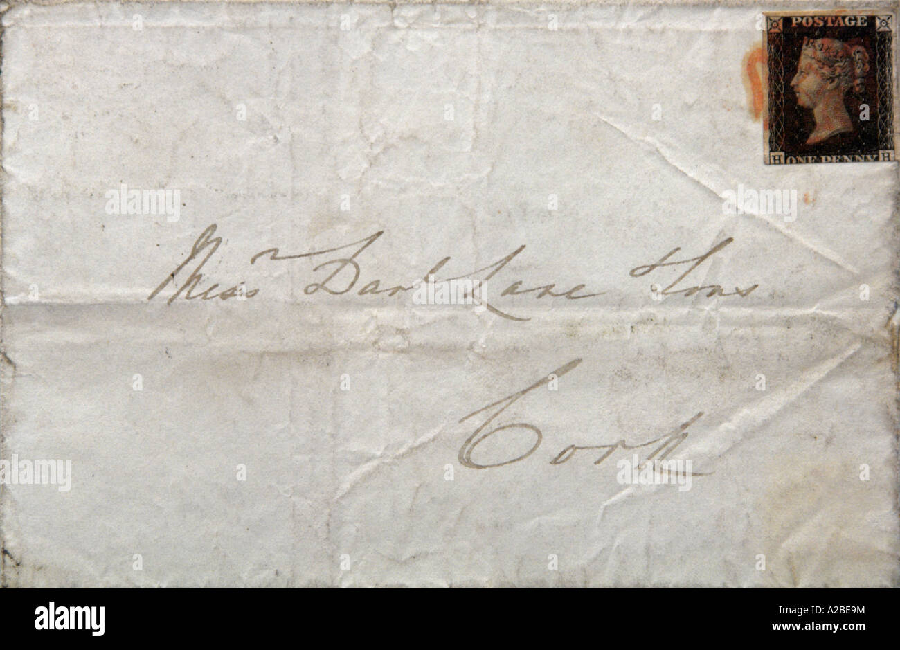 Penny black envelope hires stock photography and images Alamy