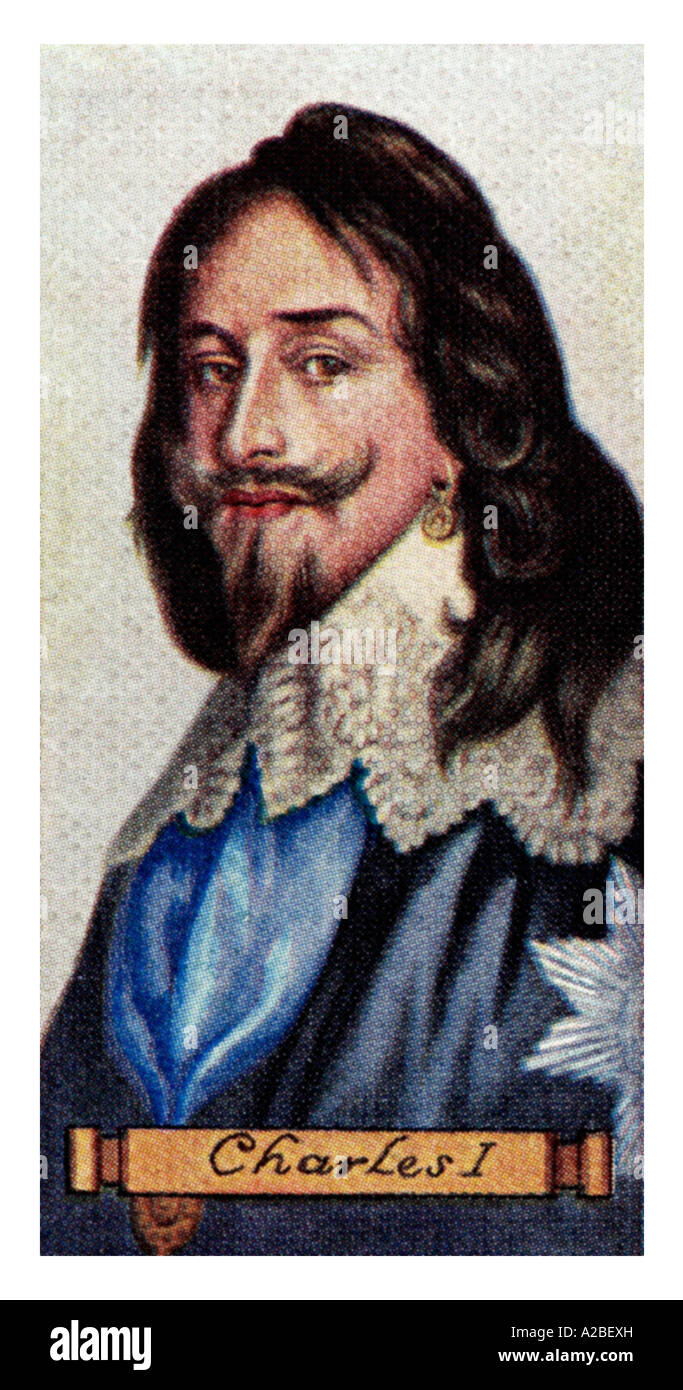 King Charles  I House of Stuart EDITORIAL USE ONLY Stock Photo