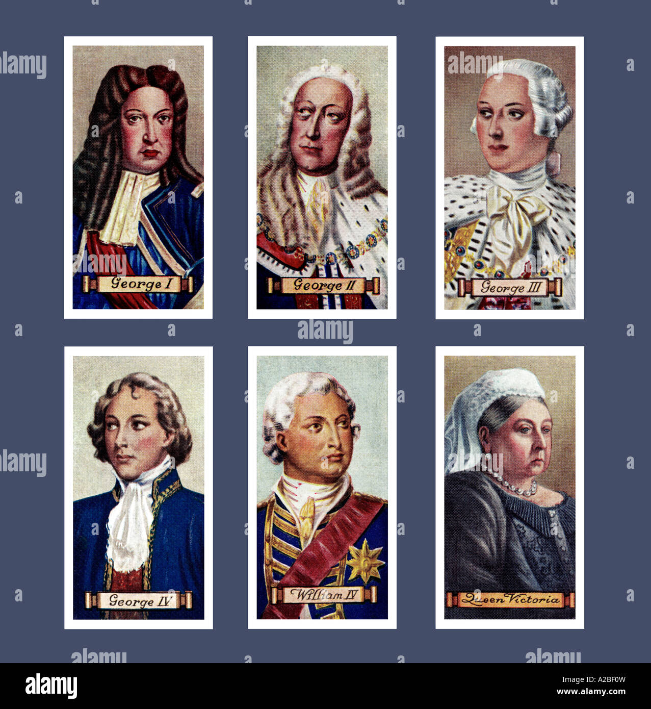 Carreras Kings And Queens Of England Series Cigarette Cards 1935
