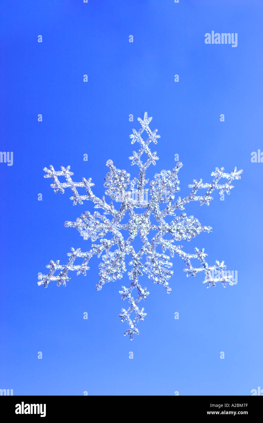 Winter Snowflake Stock Photo