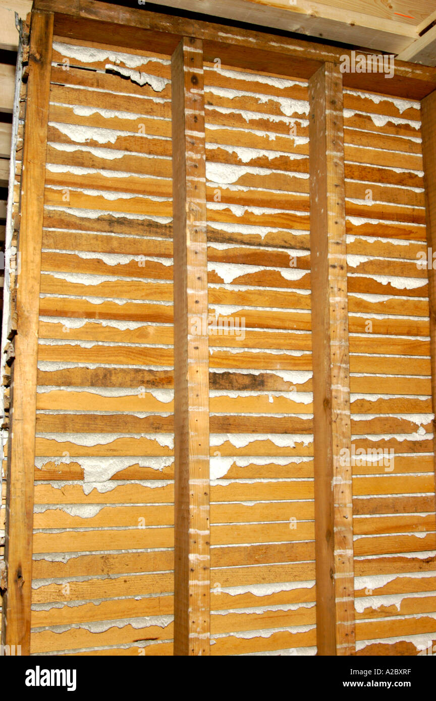 Plaster and lath walls old house litylemon